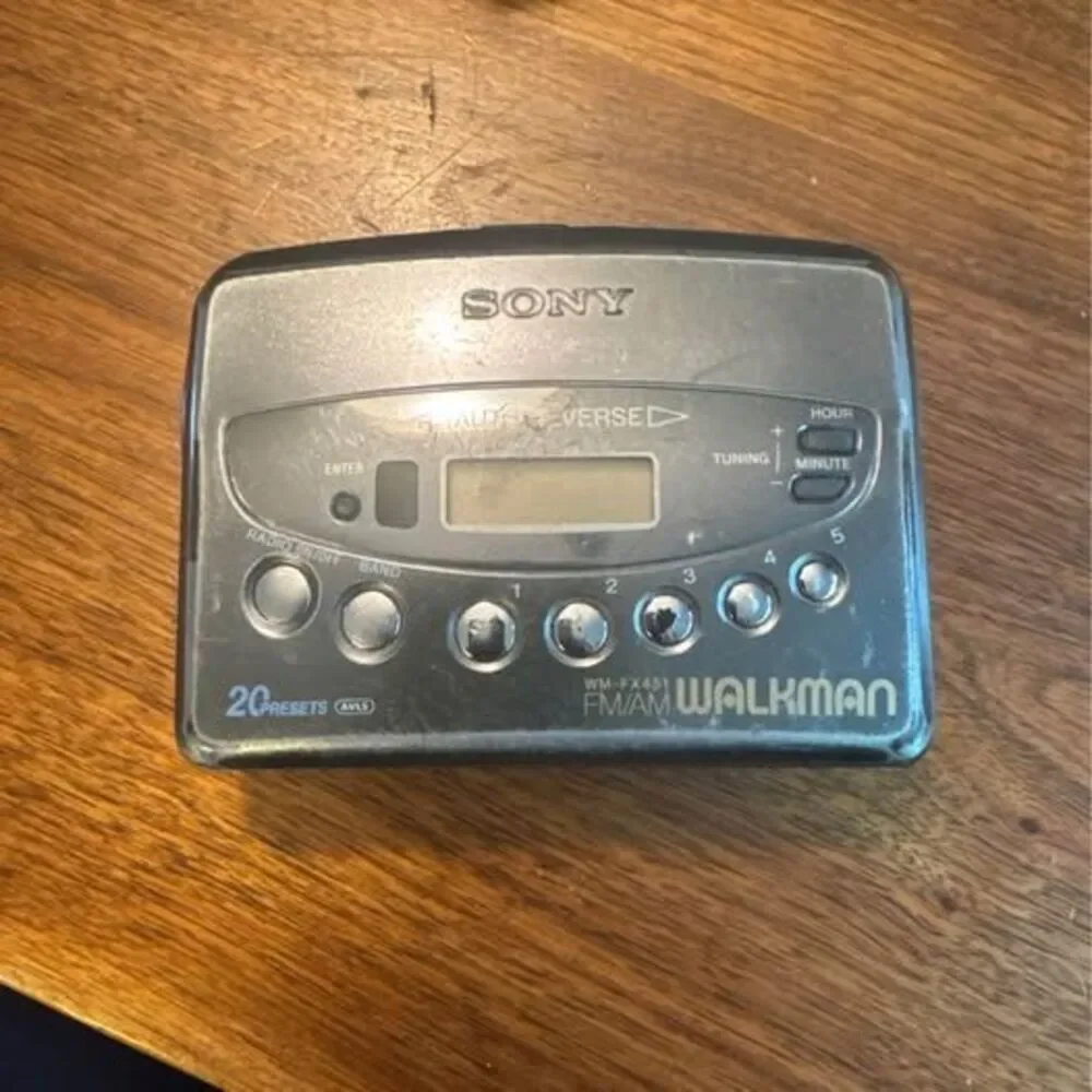 Sony Walkman Model WM-FX451 Cassette Radio for Parts or Repair